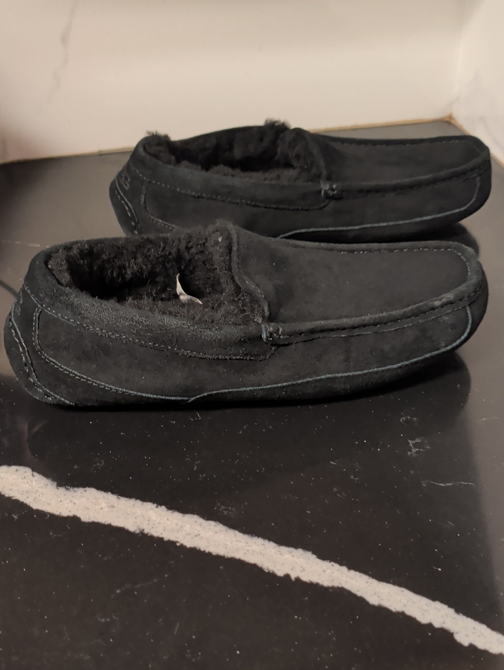 UGG®Men's Ascot Suede Slip-On Moccasin Loafers Size 11 Used Excellent - Picture 5 of 10